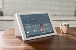 Smart home control panel powered by Home Assistant
